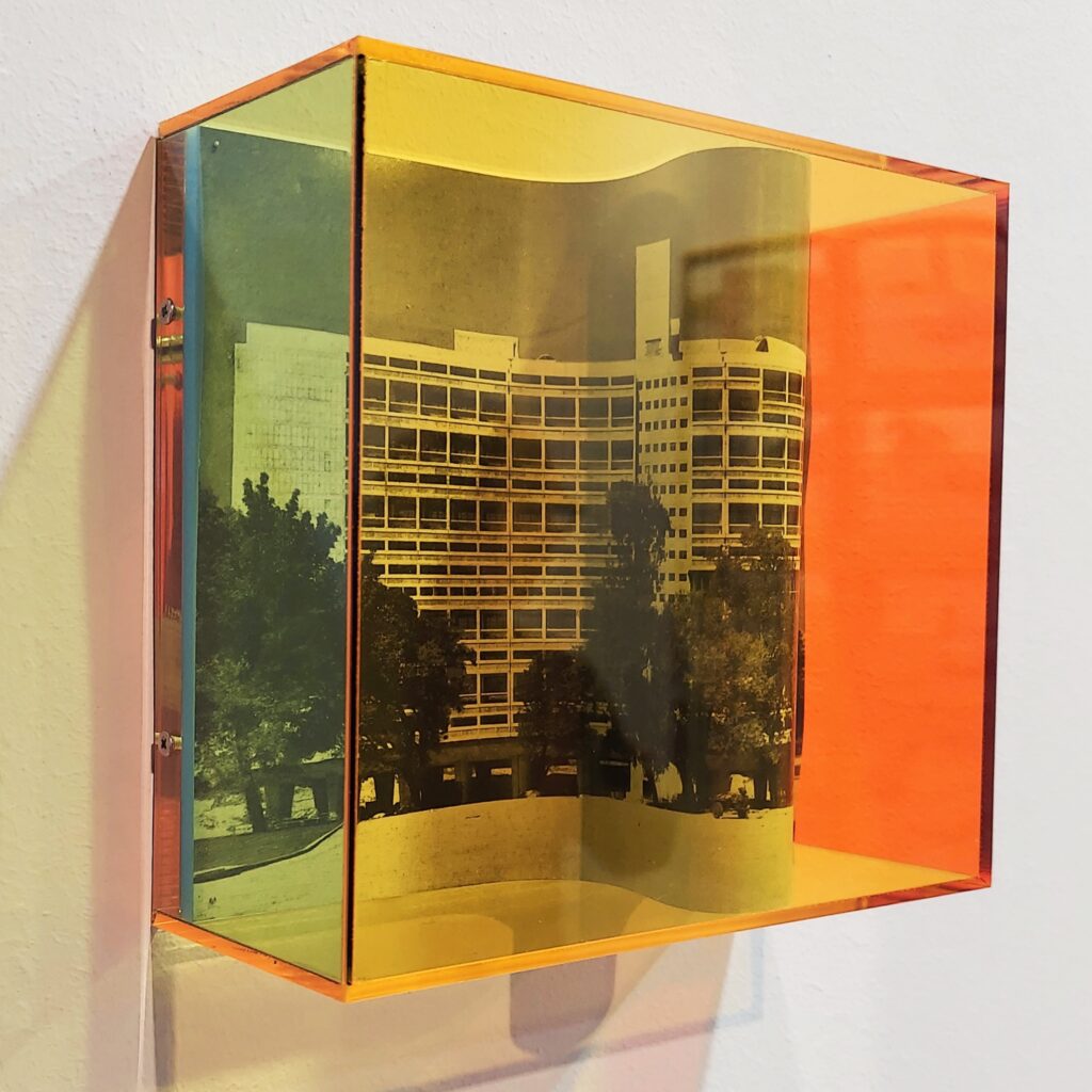 Christian Chrioni 3D works at NContemporary