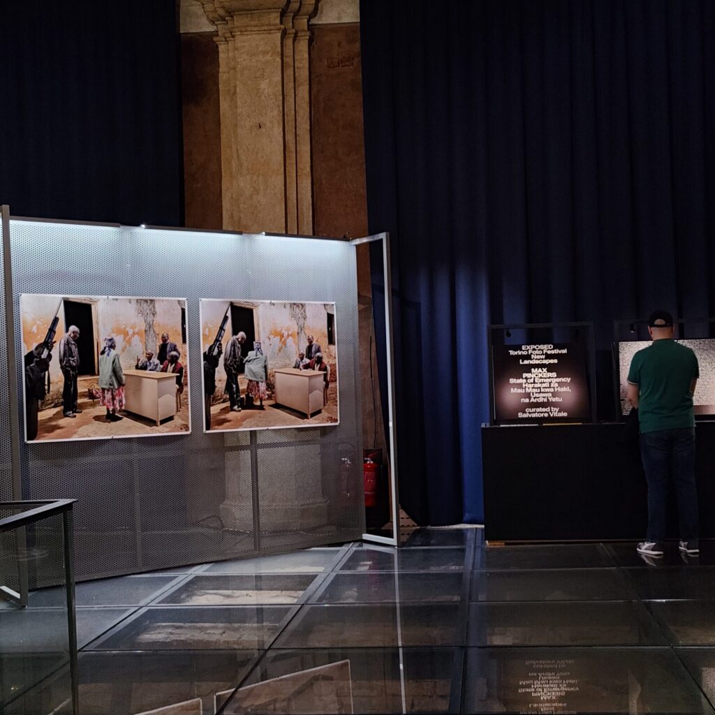 Fondazione CRT / Palazzo Madama. State of Emergency" by Max Pinckers, Kenya and the Mau Mau freedom movement of the 1950s.