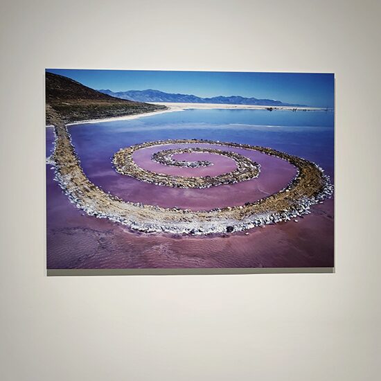 GAM - Spiral Jetty, centerpiece of the Exposed exhibition