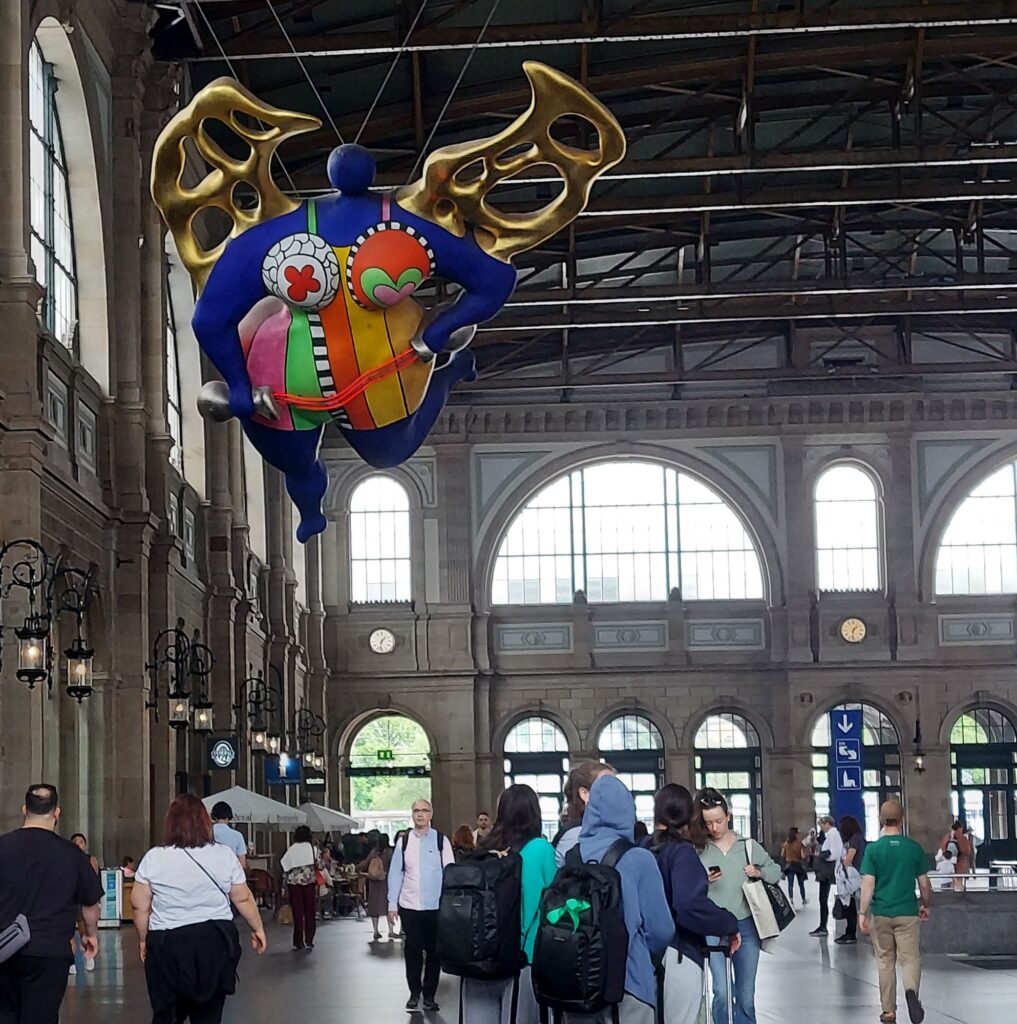 Zurich Train Station - Art weekend 2024